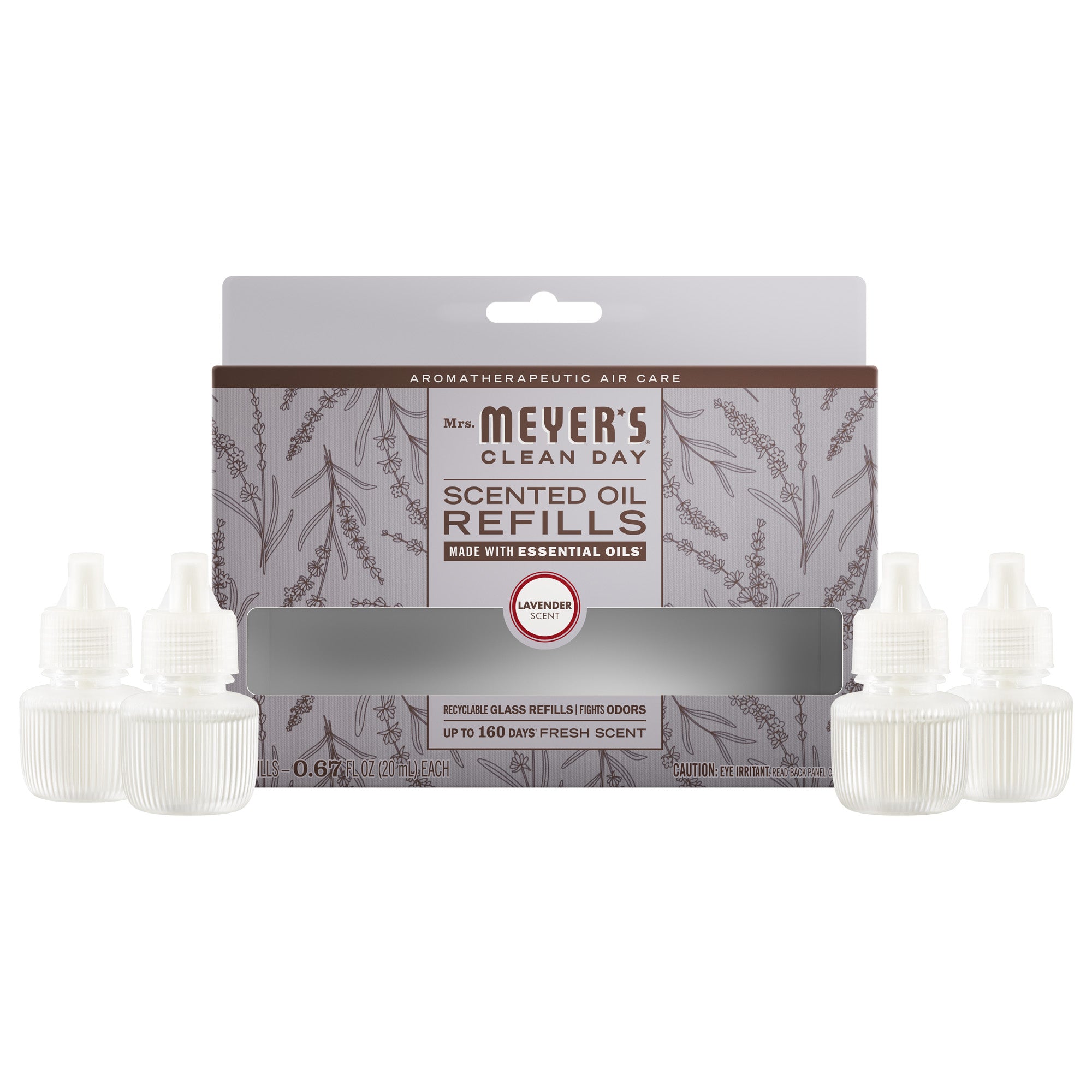 Lavender Plug In Scented Oil Refill. 4-Pack